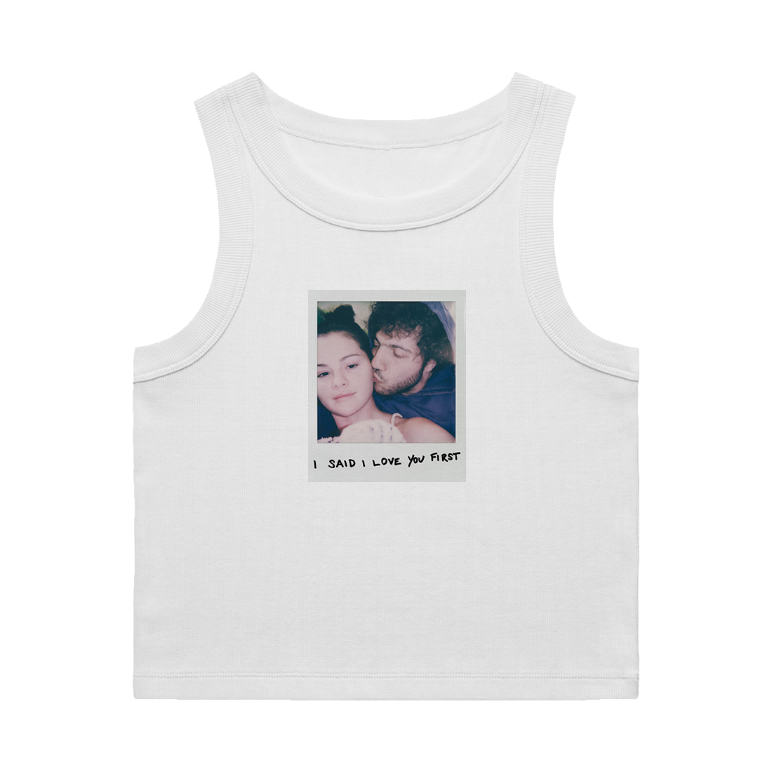I SAID I LOVE YOU FIRST - Photo Tank